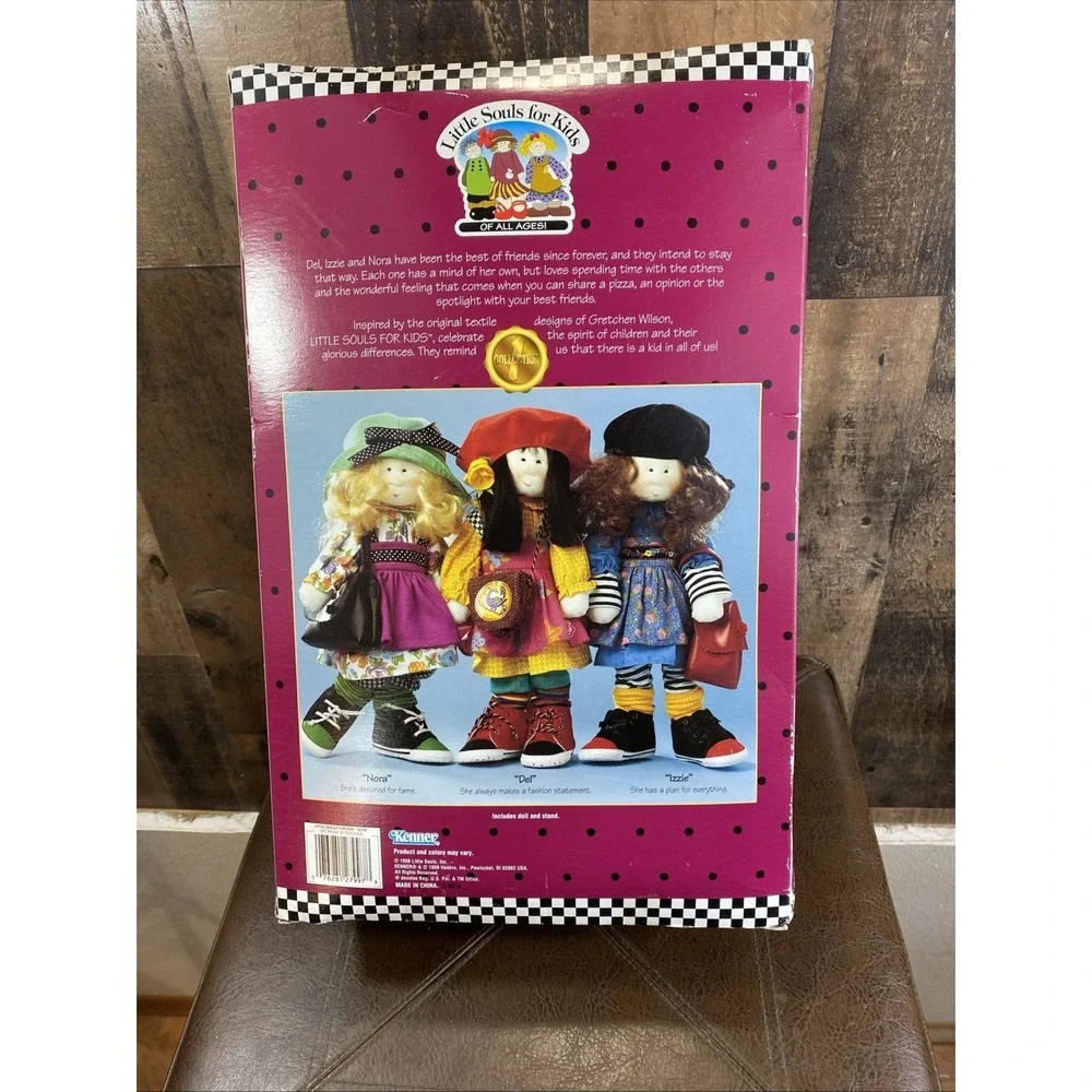 Kenner‎ Little Souls For Kids Nora Doll Eleanor Ann McAllister Plush Cloth 1998